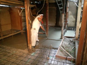 M様邸 土間打ち